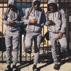 Athletic Zip-Up Hoodie