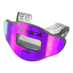 Chrome Iridescent Max AirFlow Football Mouthguard