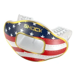 Chrome Stars & Stripes Max AirFlow Football Mouthguard