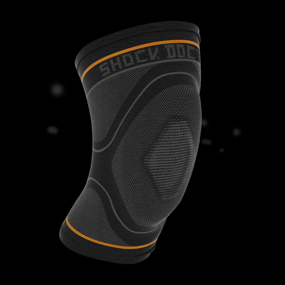 Compression Knit Knee Sleeve with Gel Support