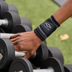 Compression Knit Wrist Sleeve with Strap