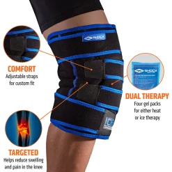 Ice Recovery Compression Knee Wrap