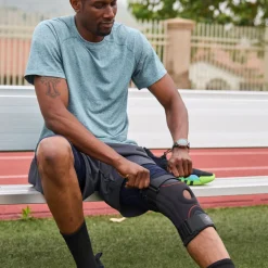 Knee Stabilizer with Flexible Support Stays