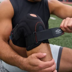 Knee Stabilizer with Flexible Support Stays