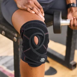 Quick-On™ Knee Support with Versatile Over Wrap System™