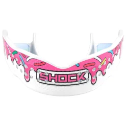 Trash Talker White/Pink Sprinkle Drip Mouthguard
