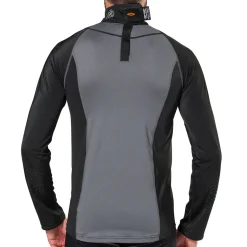Ultra Compression Hockey Long Sleeve Shirt With Integrated Neck Guard