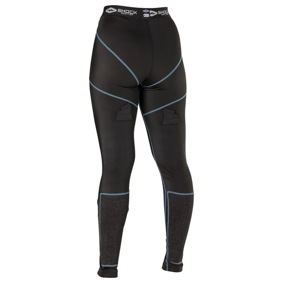 Women's Compression Cut Resistant Hockey Pant With Pelvic Protector